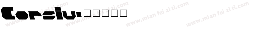 Corsiv字体转换