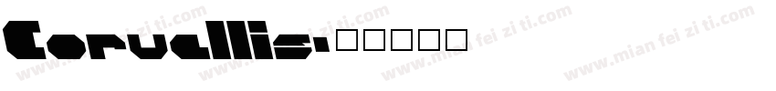 Corvallis字体转换