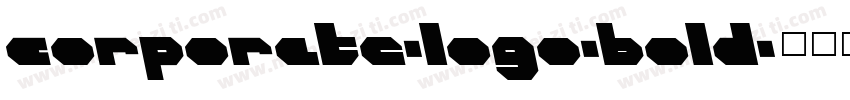 corporate-logo-bold字体转换