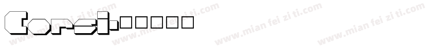 Corsi字体转换