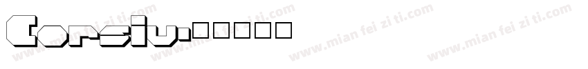 Corsiv字体转换