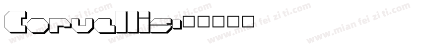 Corvallis字体转换