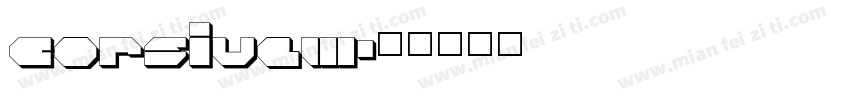 corsivaw字体转换