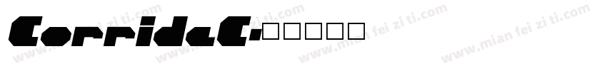 CorridaC字体转换
