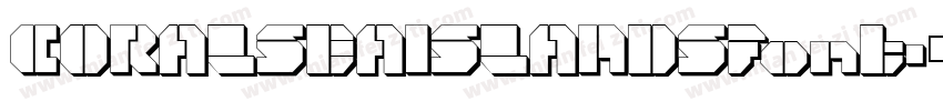 CORALSEAISLANDSfont字体转换