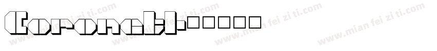 CoronetI字体转换