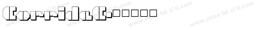 CorridaC字体转换
