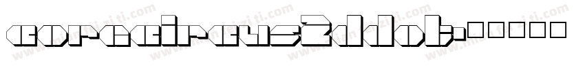 corecircus2ddot字体转换