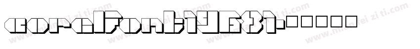 corelfont19681字体转换