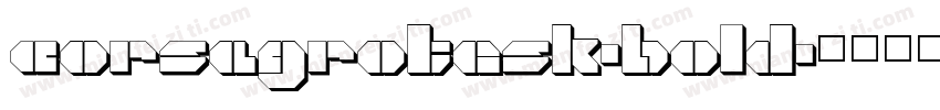 corsagrotesk-bold字体转换