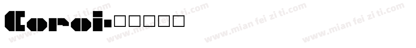Coroi字体转换