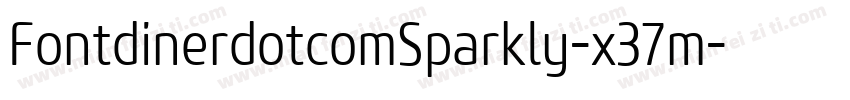FontdinerdotcomSparkly-x37m字体转换