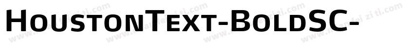 HoustonText-BoldSC字体转换