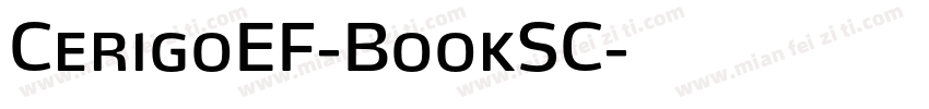 CerigoEF-BookSC字体转换