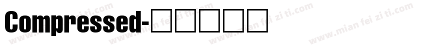 Compressed字体转换