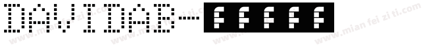 Davidab字体转换