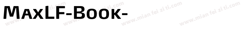 MaxLF-Book字体转换