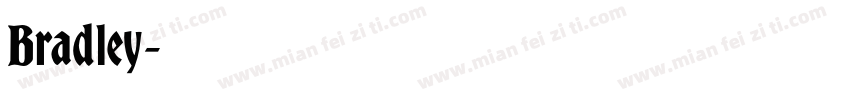 Bradley字体转换