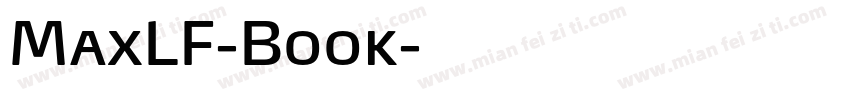 MaxLF-Book字体转换