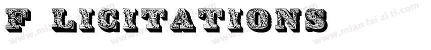 félicitations字体转换