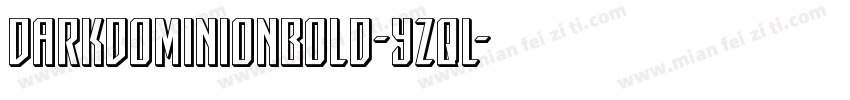 DarkDominionBold-YZqL字体转换