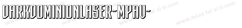 DarkDominionLaser-MPAv字体转换