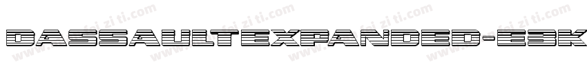 DassaultExpanded-E3Ke字体转换