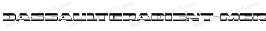 DassaultGradient-m6RP字体转换