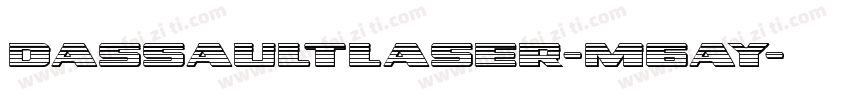 DassaultLaser-M6aY字体转换