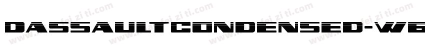 DassaultCondensed-W61A字体转换