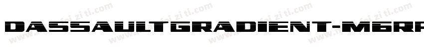 DassaultGradient-m6RP字体转换