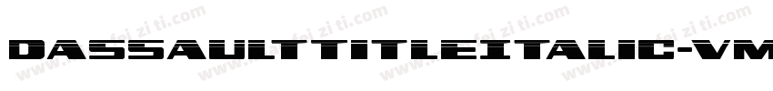 DassaultTitleItalic-vM4A字体转换