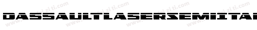 DassaultLaserSemiItalic-g6qR字体转换