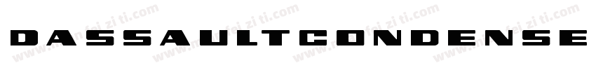 DassaultCondensed-W61A字体转换