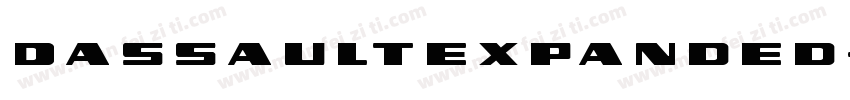 DassaultExpanded-E3Ke字体转换