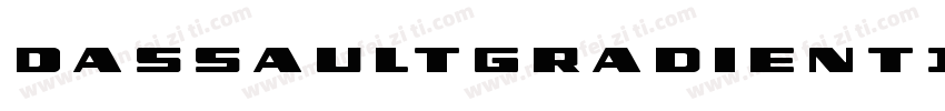 DassaultGradientItalic-d6ZK字体转换