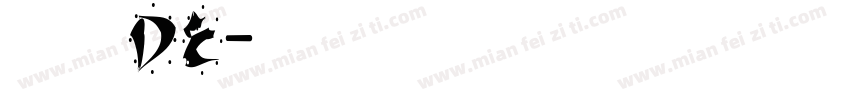 靓丽de字体转换