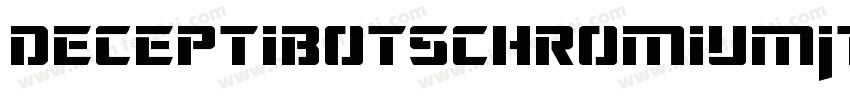 DeceptibotsChromiumItalic-azJa字体转换