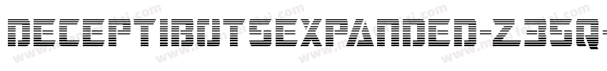 DeceptibotsExpanded-Z35q字体转换