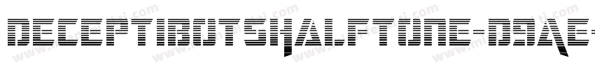 DeceptibotsHalftone-D9AE字体转换