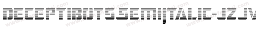 DeceptibotsSemiItalic-jzJv字体转换