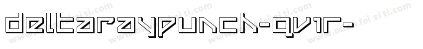 DeltaRayPunch-qv1r字体转换
