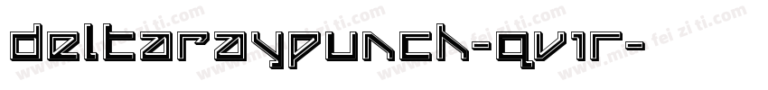 DeltaRayPunch-qv1r字体转换
