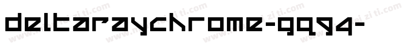DeltaRayChrome-gq94字体转换