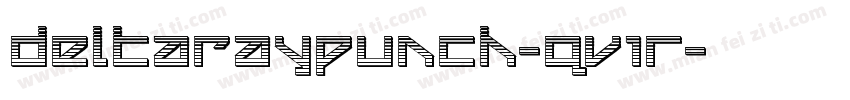 DeltaRayPunch-qv1r字体转换