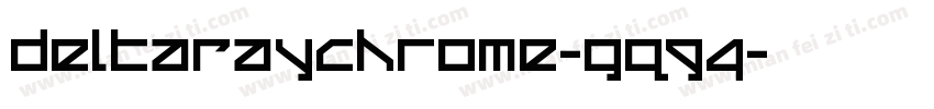 DeltaRayChrome-gq94字体转换