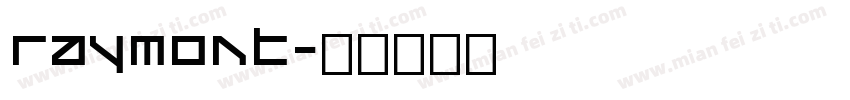 Raymont字体转换