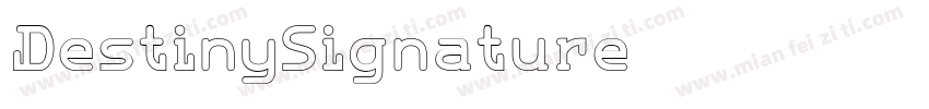 DestinySignature字体转换