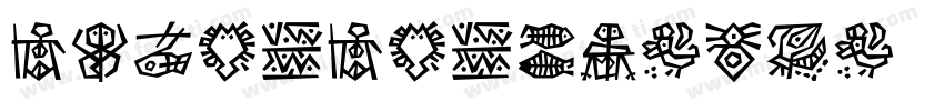 DFCaiDaiGB-W7字体转换