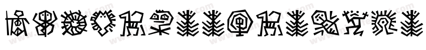 DFRarbookrosewoodSC24字体转换